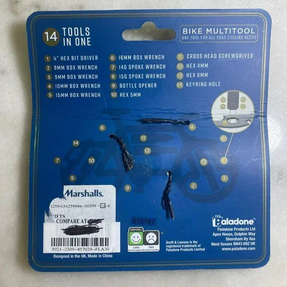 Scott and Lawson Bike Multi Tool - Picture 2 of 5